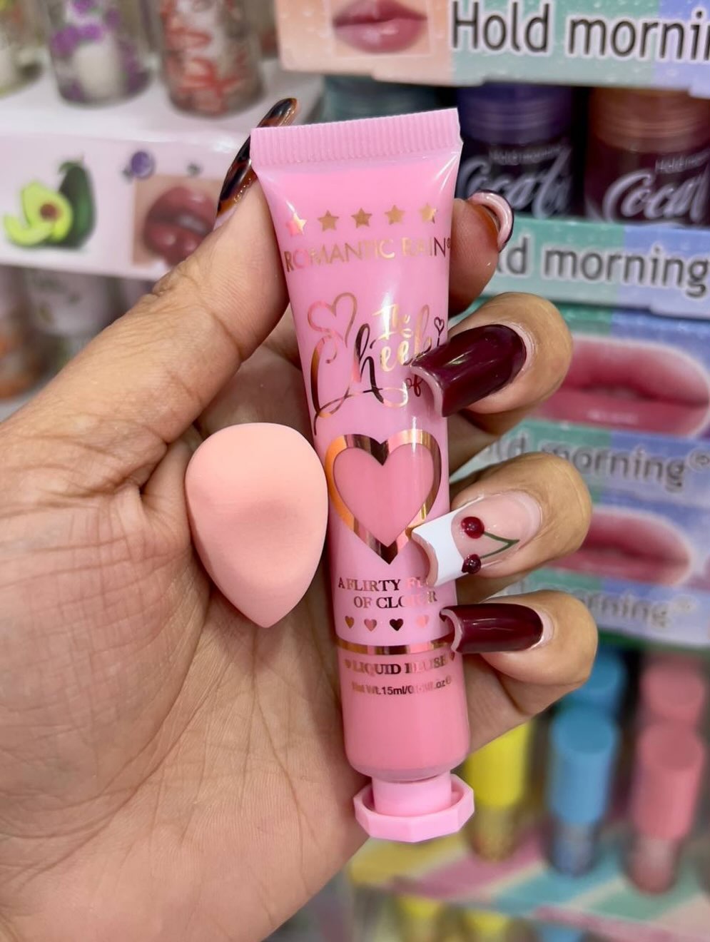 2 in 1 Blush & Blender Deal – Dual-Action Makeup Essential for Effortless Application - Pink (Pack of 2)