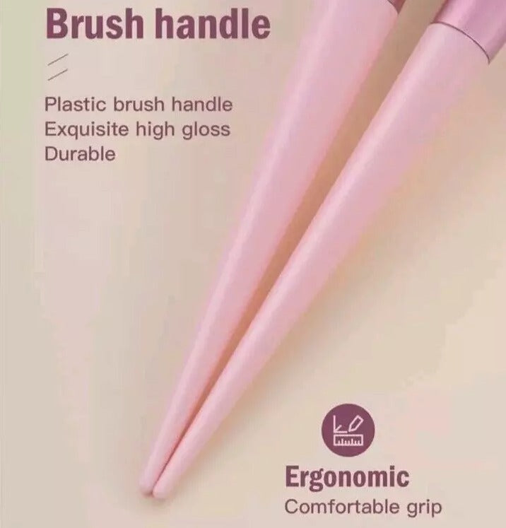 Soft Fluffy Makeup Brush Set – 13 Pcs