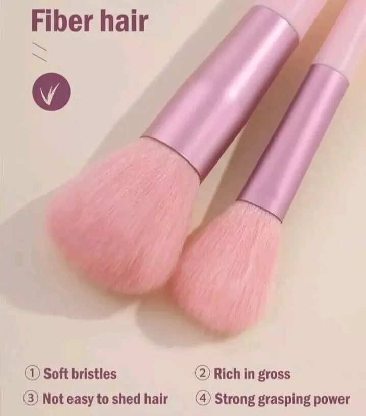 Soft Fluffy Makeup Brush Set – 13 Pcs