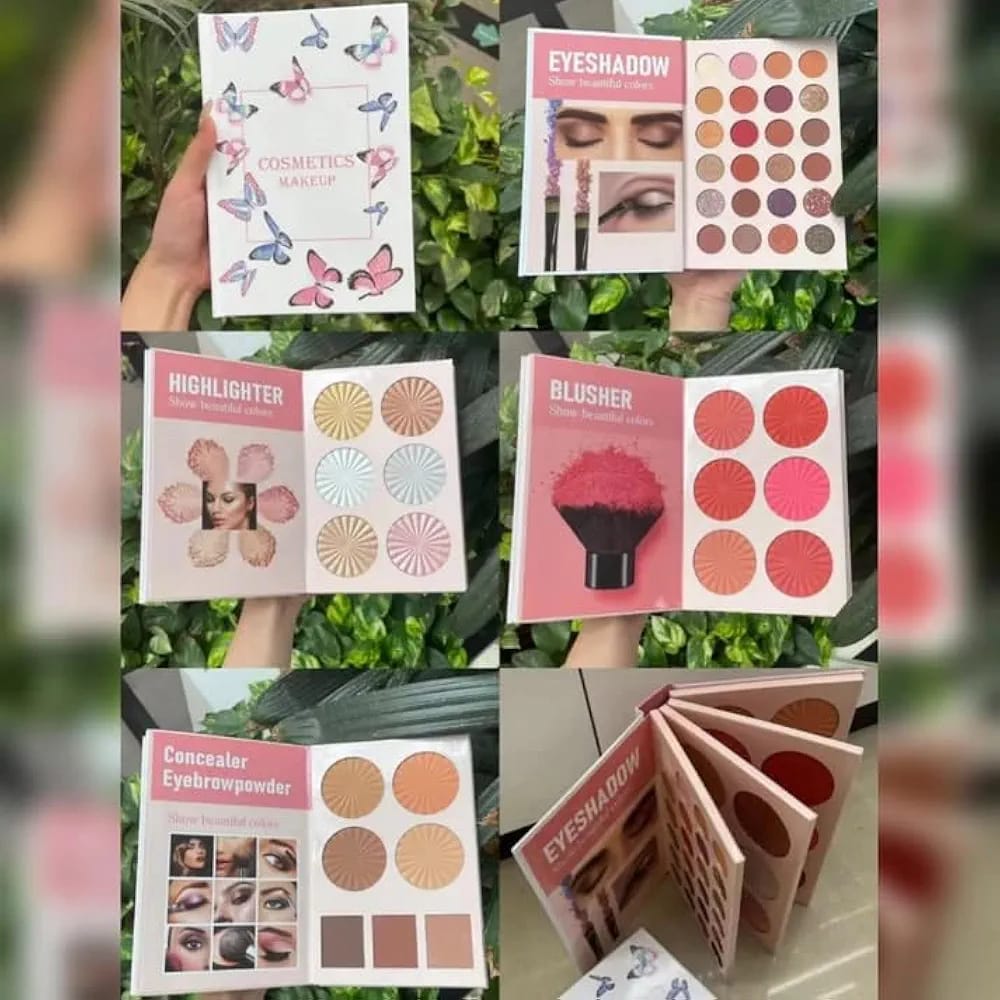 4 in 1 Professional Makeup Palette Book