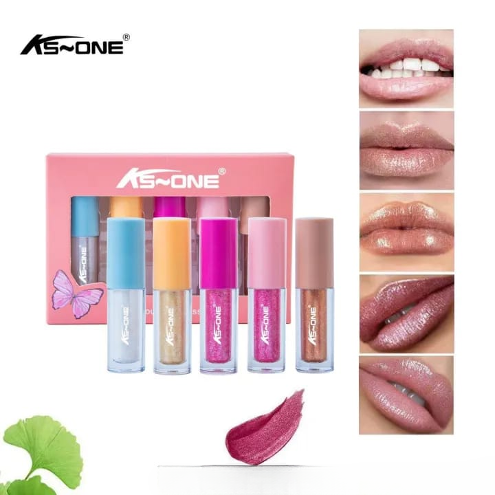 3-in-1 Glitter Makeup - Lip Gloss, Eyeshadow & Eyeliner