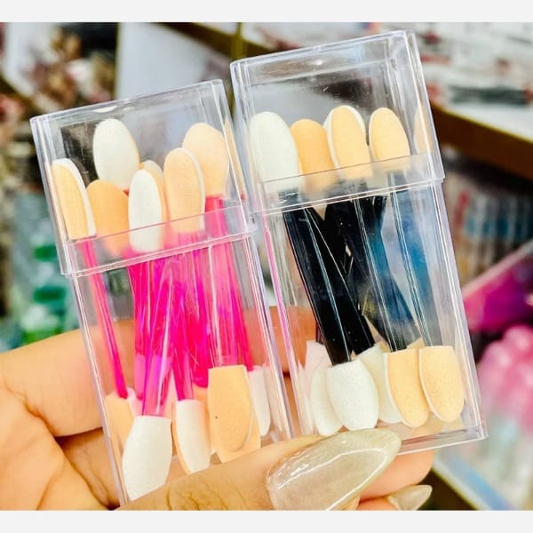 10 Pcs Eyeshadow Blending Brushes Set - Pack of 2 (Random Color)