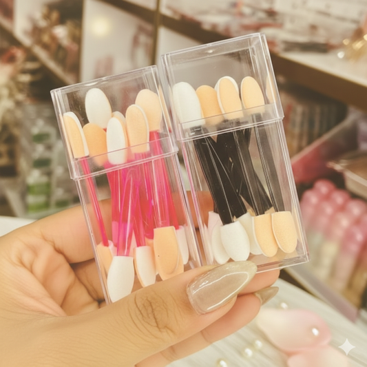 10 Pcs Eyeshadow Blending Brushes Set - Pack of 2 (Random Color)
