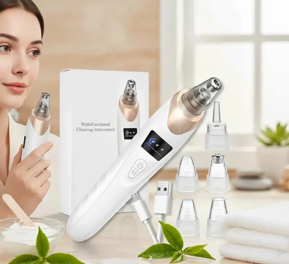 5-Head Electric Blackhead Remover Vacuum