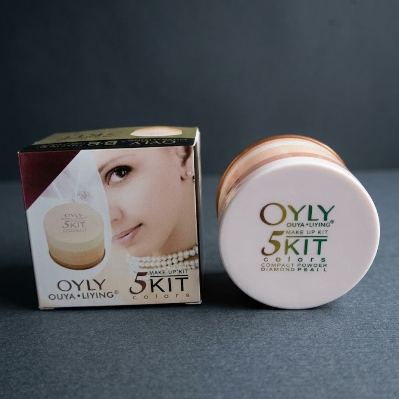 OYLY 5-in-1 Compact Face Powder Kit – 5 Shades