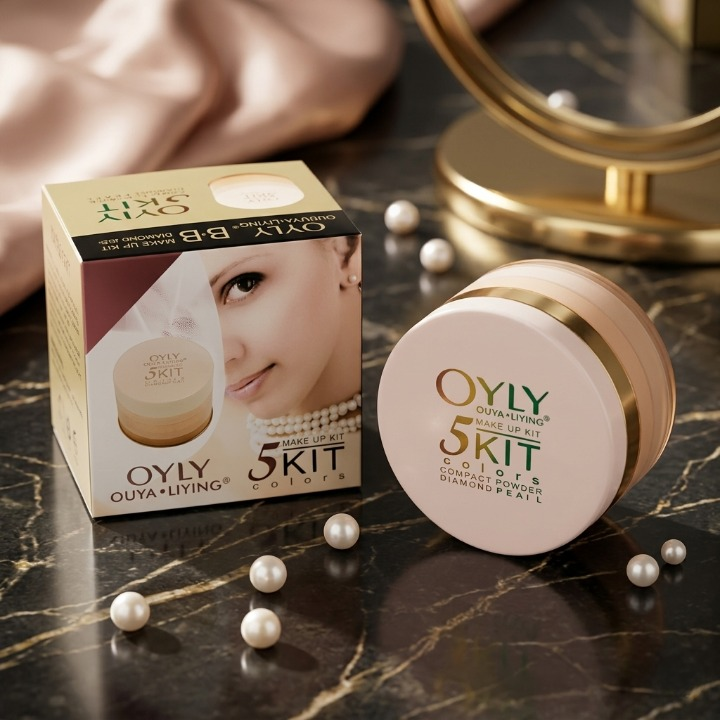 OYLY 5-in-1 Compact Face Powder Kit – 5 Shades
