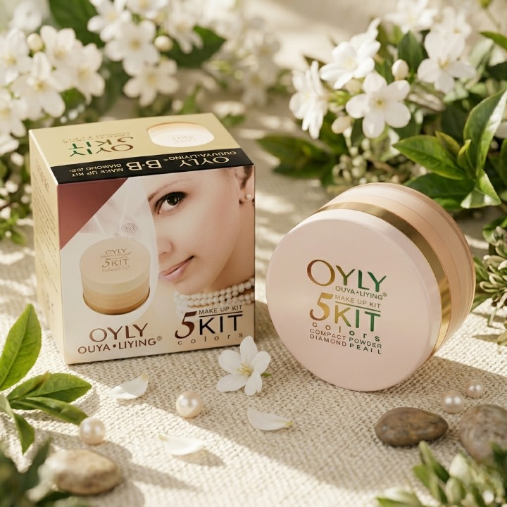 OYLY 5-in-1 Compact Face Powder Kit – 5 Shades