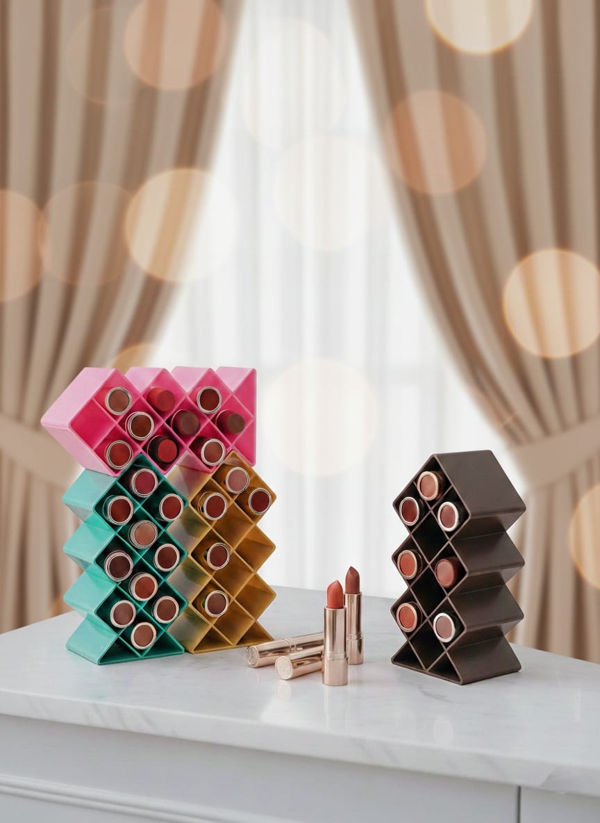 Lipstick Organizer Storage Box (Pack of 2)