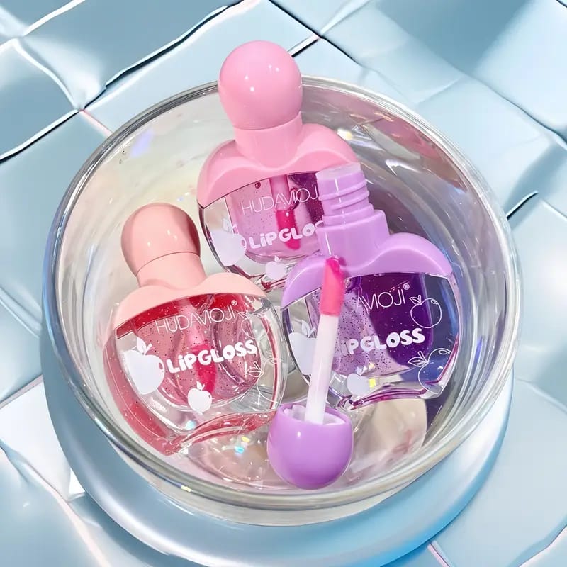 Huda Moji Lip Oil Set – Pink Shades (Pack of 6)