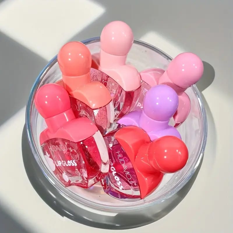 Huda Moji Lip Oil Set – Pink Shades (Pack of 6)