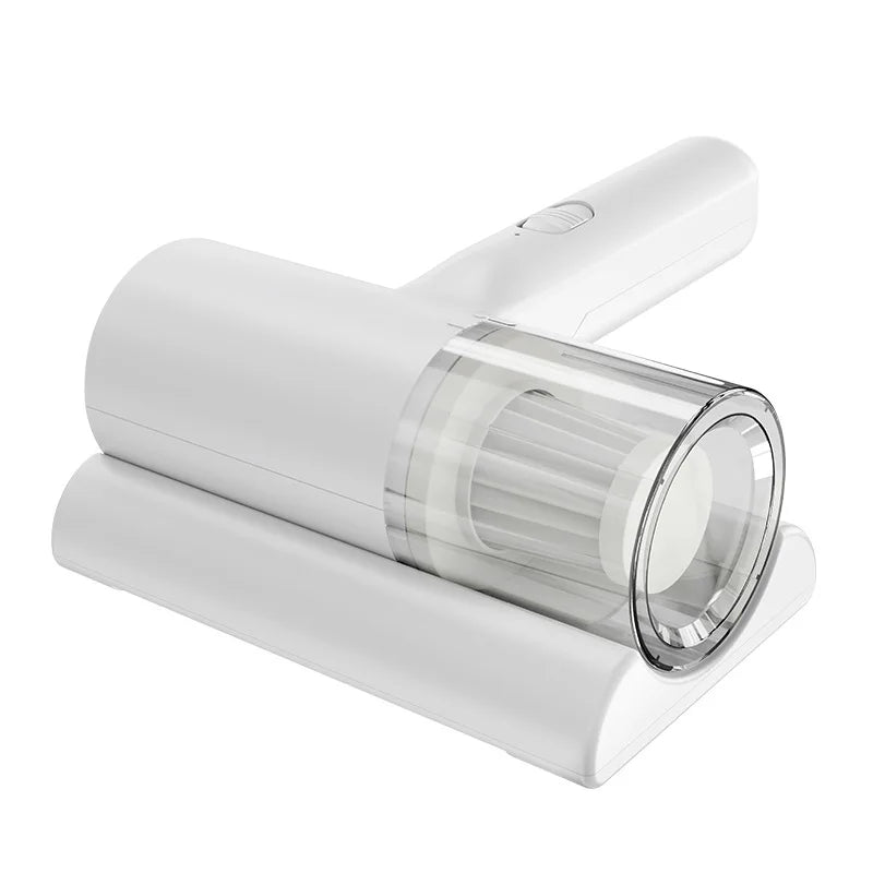 UV-C Sterilizing Cordless Handheld Vacuum, HEPA Filtration & Warm Air Dryer, Efficient Dust Mite Cleaner for Bedding, Sofa